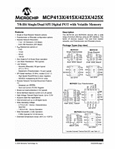 DataSheet MCP4252-104 pdf